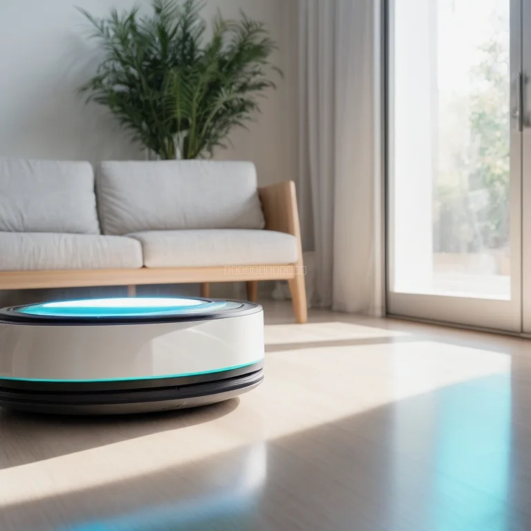 Viresta Saugroboter im Wohnzimmer