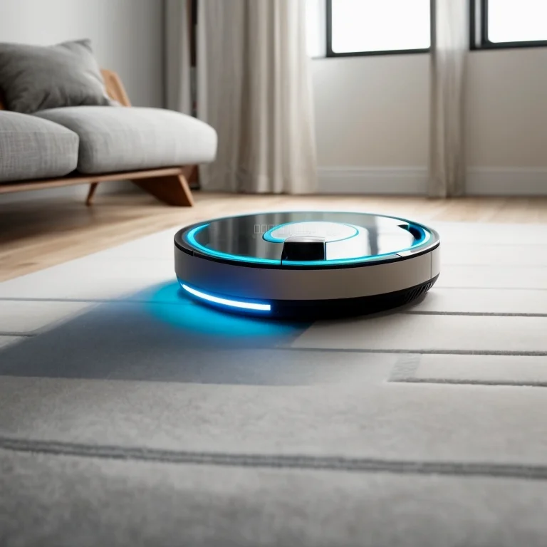 Nutzer steuert Saugroboter per Smartphone